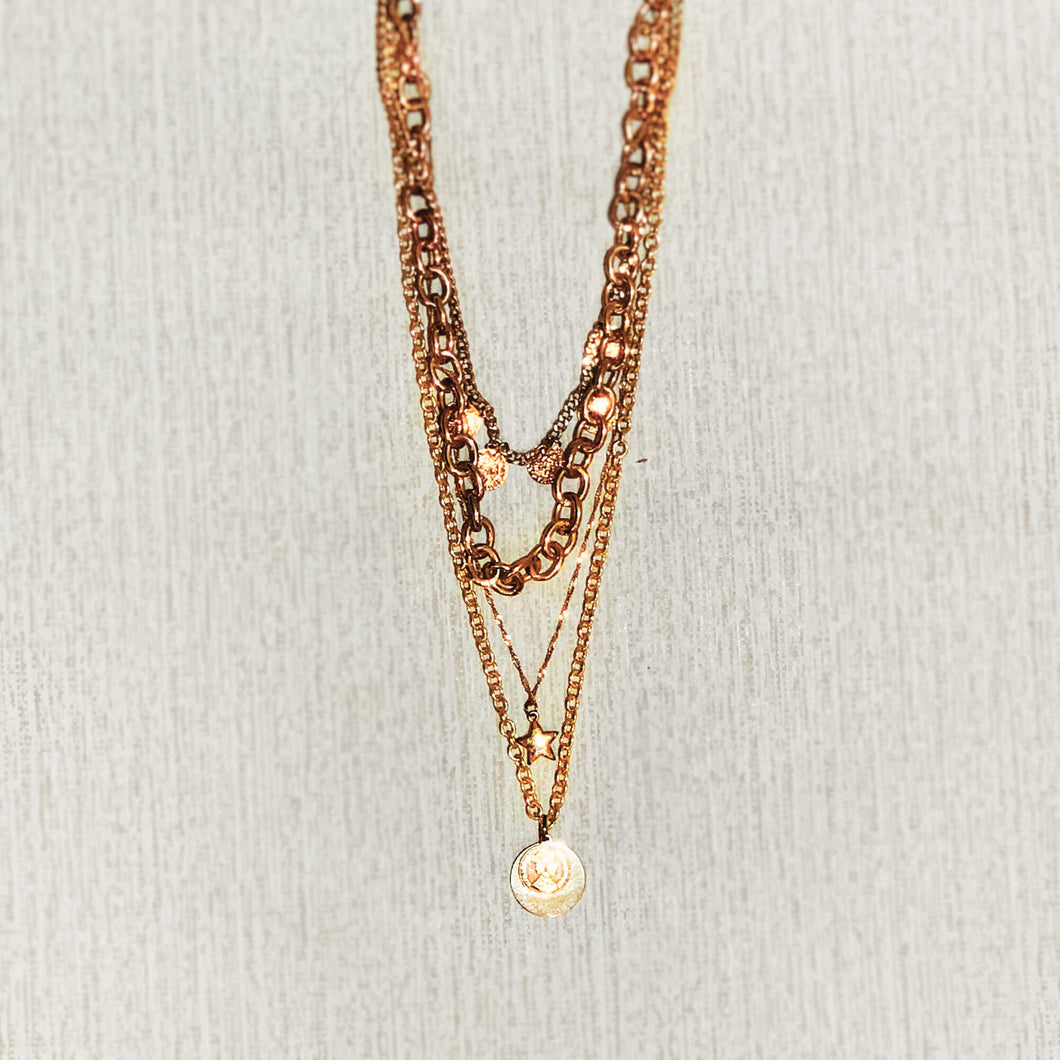 Sinda Golden Necklace